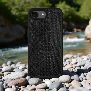 Накладка SkinBacker Mini Python Scales для Apple iPhone 16е Чорний