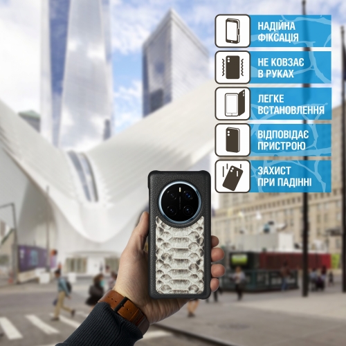 бампер на HuaWei Honor Magic7 Pro Светло серый Stenk ExBacker фото 3