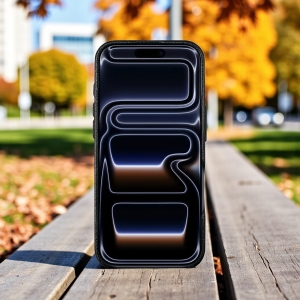 Шкіряна накладка Stenk ExBacker Python Scales для Apple iPhone 17 Pro Червоний