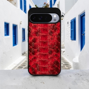 Накладка SkinBacker Python Scales для Google Pixel 10 Pro XL Червоний