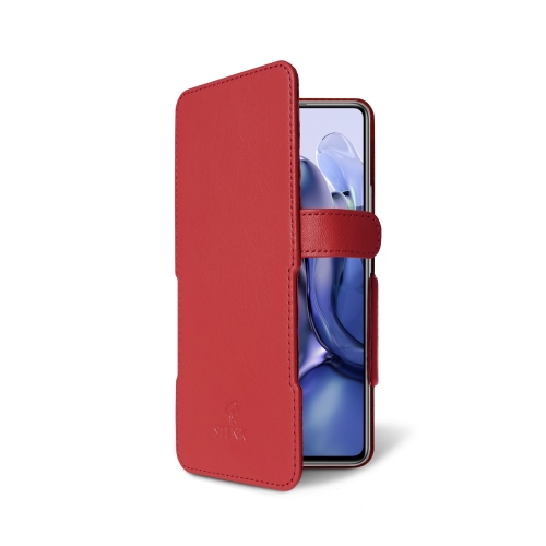 чехол-книжка на Xiaomi 11T Красный Stenk Prime фото 2