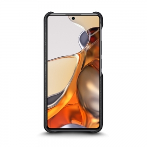 Шкіряна накладка Stenk Reptile Cover для Xiaomi 11T Pro Чорна