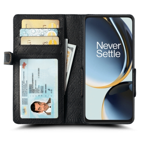 чехол-книжка на OnePlus Nord CE 3 Lite Черный Stenk Wallet фото 2