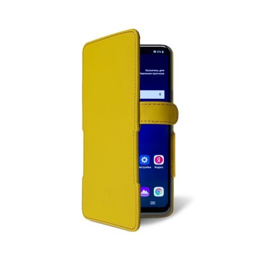 чохол-книжка на LG G7 Fit Жовтий Stenk Prime фото 2