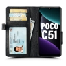 Чехол книжка Stenk Wallet для Xiaomi Poco C51 Черный