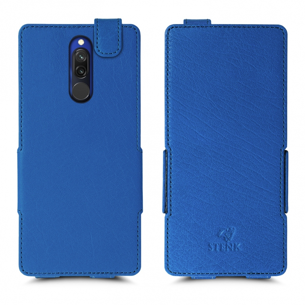 

Чехол флип Stenk Prime для Xiaomi Redmi 8 Ярко-синий