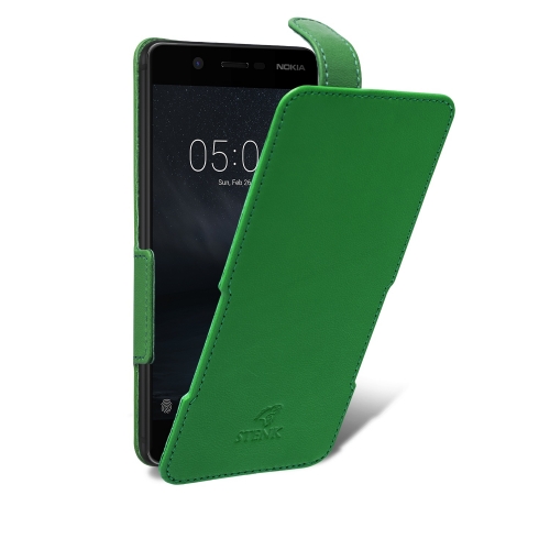 чохол-фліп на Nokia 5 Зелений Stenk Prime фото 2