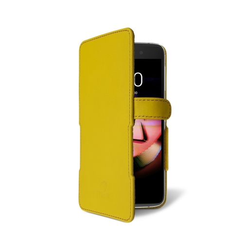 чохол-книжка на Alcatel Idol 4S Жовтий Stenk Сняты с производства фото 2