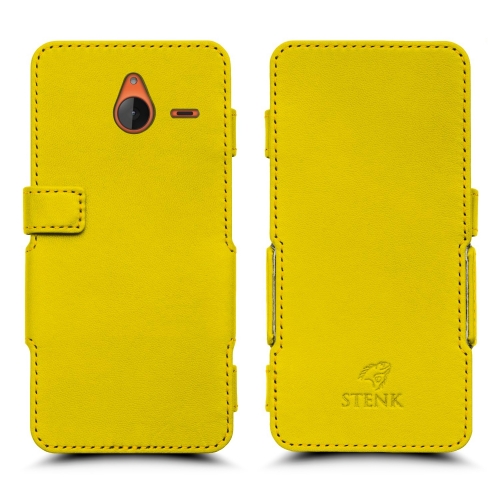 чохол-книжка на Microsoft Lumia 640 XL DS Жовтий Stenk Сняты с производства фото 1
