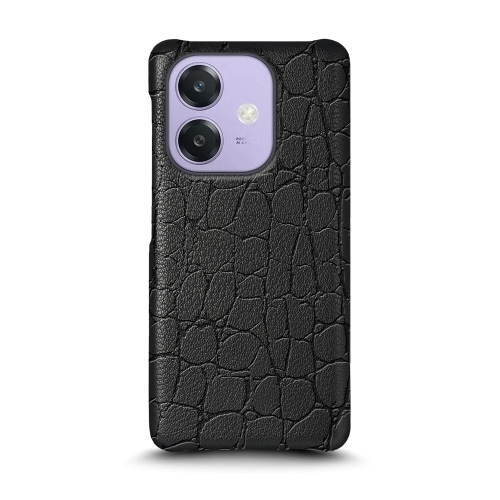 бампер на OPPO A3 4G Черный Stenk Reptile фото 1