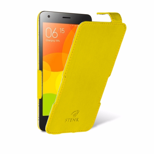 чохол-фліп на Xiaomi Redmi 2 Жовтий Stenk Сняты с производства фото 2