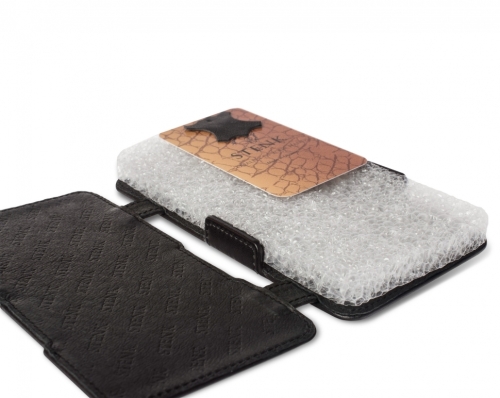 чехол-книжка на Xiaomi Redmi 13 Черный  Prime фото 4