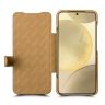 Чехол книжка Stenk Premium для Samsung Galaxy S24 Camel