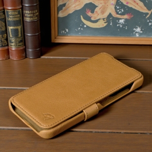 Чохол книжка Stenk Premium для Samsung Galaxy S24 Світло коричневий