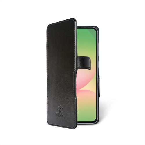 чехол-книжка на Samsung Galaxy A56 Черный  Prime фото 2