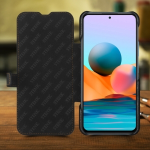 Чехол книжка Stenk Premium для Xiaomi Redmi Note 10 Pro Черный