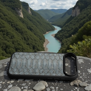 Накладка SkinBacker Python Scales для Apple iPhone 17 Air Сірий