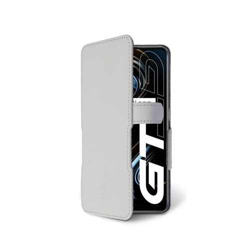 чехол-книжка на Realme GT 5G Белый Stenk Prime фото 2