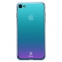 Чохол Baseus для Apple iPhone 8 Glass Violet Blue