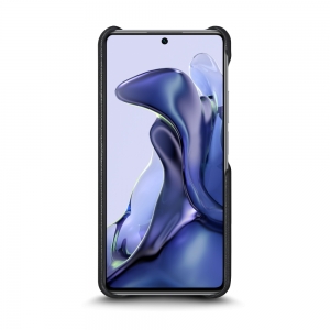 Шкіряна накладка Stenk Reptile Cover для Xiaomi 11T Чорна