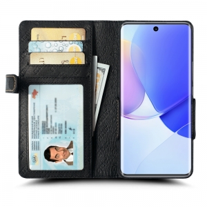 Чохол книжка Stenk Wallet для HuaWei Nova 9 Чорний