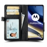 Чехол книжка Stenk Wallet для Motorola Moto G51 5G Черный
