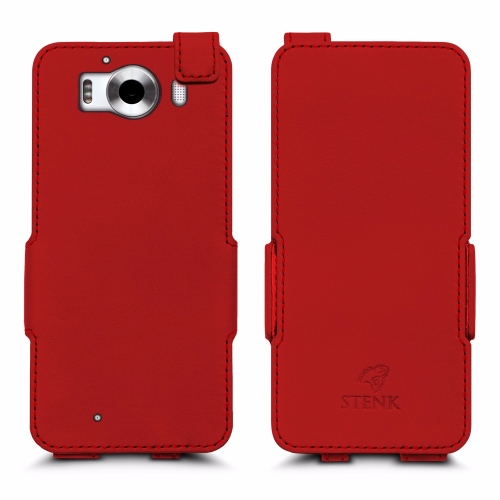 чохол-фліп на Microsoft Lumia 950 Червоний Stenk Сняты с производства фото 1