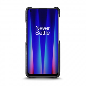 Шкіряна накладка Stenk Reptile Cover для OnePlus Nord CE 2 5G Чорна