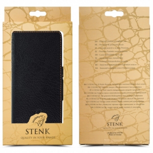 Чехол книжка Stenk Wallet для BlackBerry KEY2 Чёрный