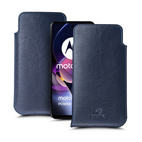 чехлы-футляры на Motorola Moto G54 Power Синий Stenk Elegance фото 1