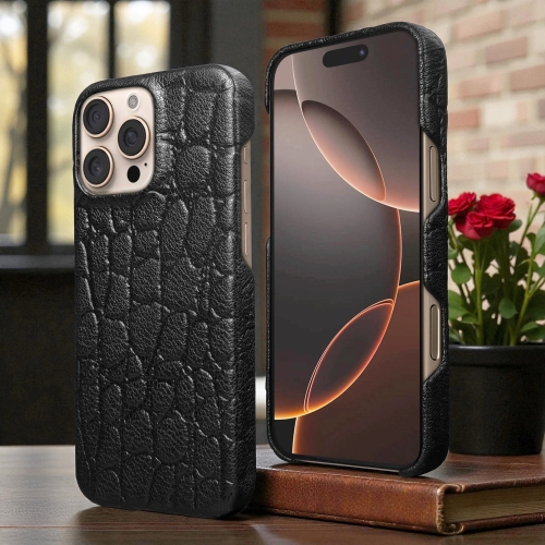 бампер на Apple iPhone 16 Pro Max Чорний Stenk Reptile фото 3