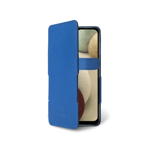 чехол-книжка на Samsung Galaxy A12 Ярко-синий Stenk Prime фото 2