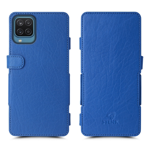 чехол-книжка на Samsung Galaxy A12 Ярко-синий Stenk Prime фото 1