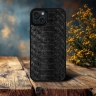 Накладка SkinBacker Python Scales для Apple iPhone 15 Plus Чорний