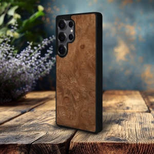 Накладка SkinBacker Wood для Samsung Galaxy S25 Ultra Мирт (Корень)