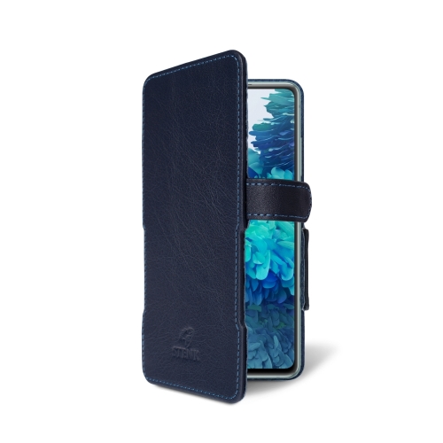 чехол-книжка на Samsung Galaxy S20 FE Синий Stenk Prime фото 2