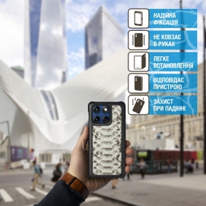 Накладка Stenk ExBacker Python Scales для Motorola Edge 60 Натуральний