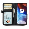 Чехол книжка Stenk Wallet для Motorola Moto E7 Power Черный