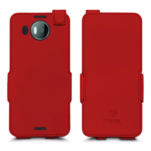 чохол-фліп на Microsoft Lumia 950 XL Червоний Stenk Сняты с производства фото 1