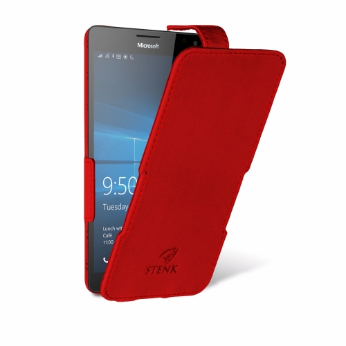 чохол-фліп на Microsoft Lumia 950 XL Червоний Stenk Сняты с производства фото 2