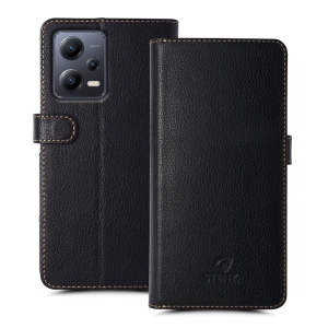 Чехол книжка Stenk Wallet для Xiaomi Redmi Note 12 5G Черный