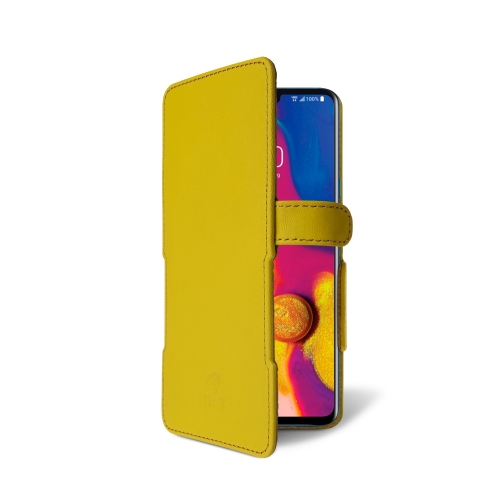чохол-книжка на LG V40 ThinQ Жовтий Stenk Prime фото 2
