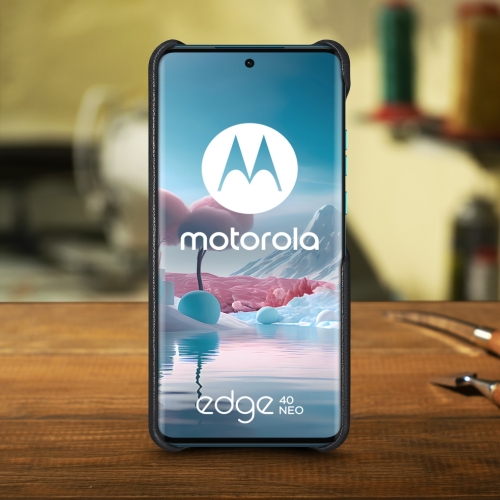 бампер на Motorola Edge 40 Neo Чорний Stenk Cover фото 2