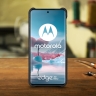 Кожаная накладка Stenk Cover для Motorola Edge 40 Neo Чёрная