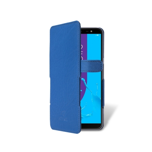 чохол-книжка на Samsung Galaxy J8 (2018) Яскраво-синій Stenk Prime фото 2