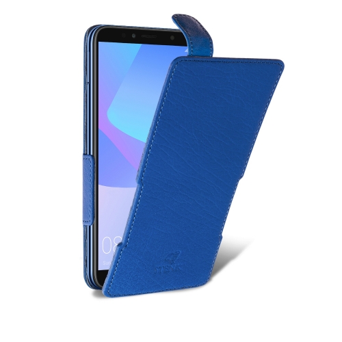 чохол-фліп на Huawei Y6 Prime (2018) Яскраво-синій Stenk Prime фото 2
