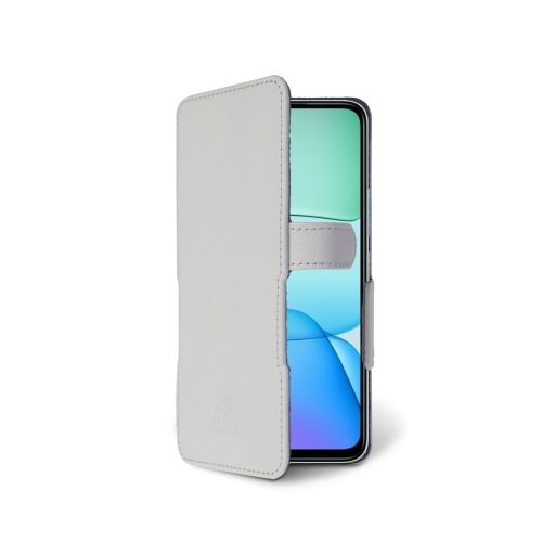 чехол-книжка на Xiaomi Redmi 13 Белый  Prime фото 2