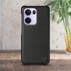 Шкіряна накладка Stenk Cover для OPPO Reno13 Pro Чорний