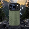 Накладка SkinBacker Python Scales для Apple iPhone 17 Pro Оливковый