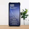 Шкіряна накладка Stenk WoodBacker для OPPO Reno15 F Чорна